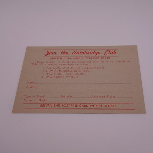 AUTO BRIDGE Play-Yourself Bridge Game by ACTUAL PLAY with CHARLES H. GOREN - Picture 11 of 16